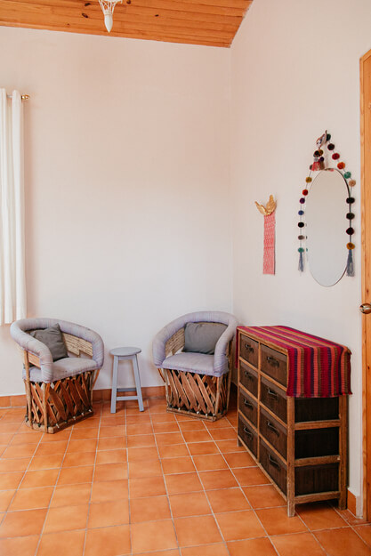 8. Recamara 8 Pinon de Casa Flora Maria